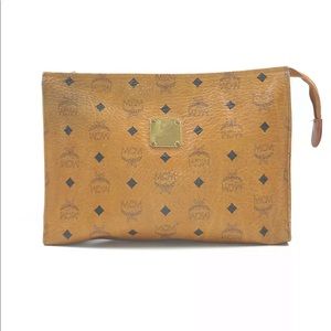 ‼️SOLD‼️ MCM Clutch Leather
